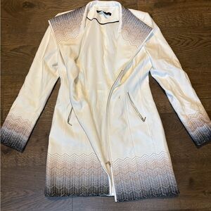 White House Black Market Ombre Trench Coat